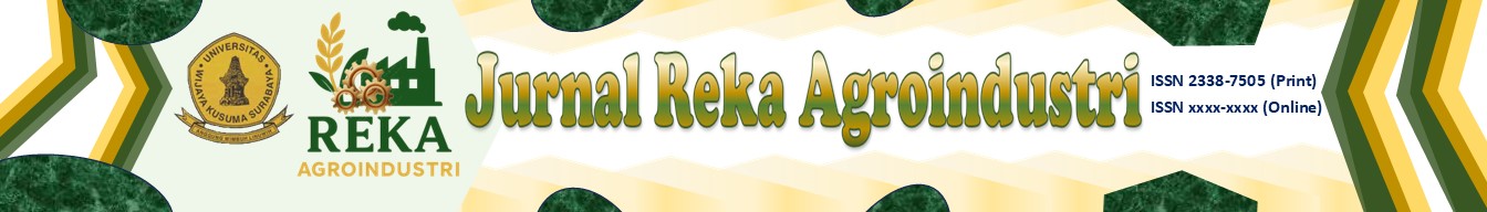 Jurnal Reka Agroindustri