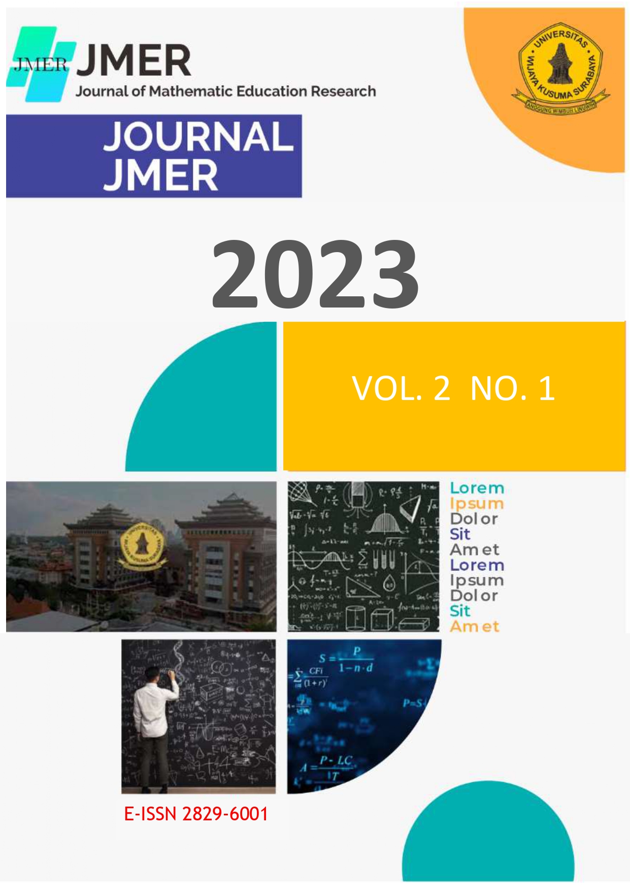 					View Vol. 2 No. 1 (2023): JMER
				